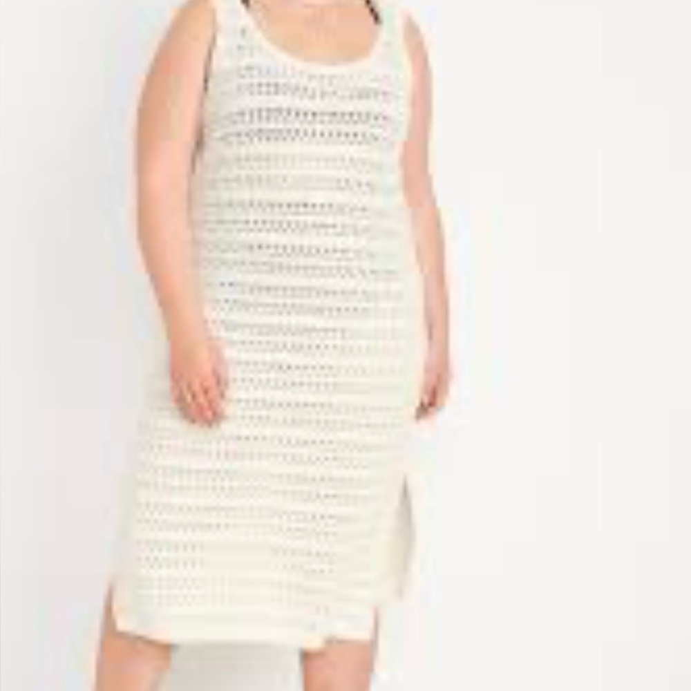 Old Navy Cream Knit Dress - Picture 1 of 5
